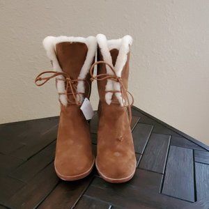 Ugg Jerene Lined Boots Chestnut